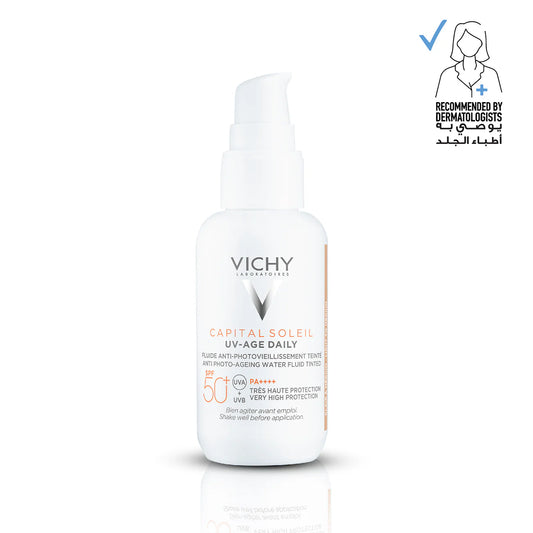 VICHY Capital Soleil UV - Age Tinted Anti Ageing Sunscreen SPF 50+ with Niacinamid