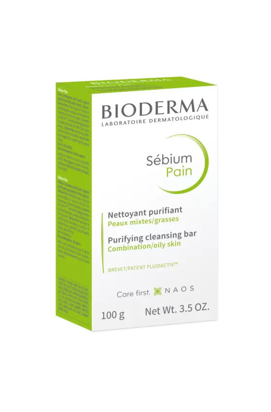 Bioderma Sebium Cleansing Bar Pain 100 g