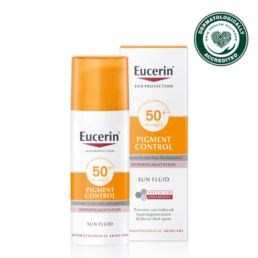 Eucerin Pigment Control Uneven Skin Tone spf 50+ Sun Fluid