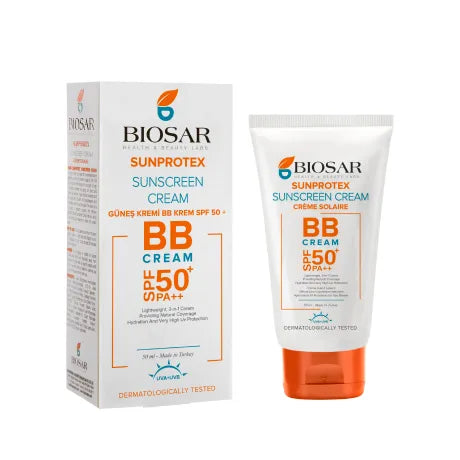 Biosar BB Sunscreen Cream SPF 50+