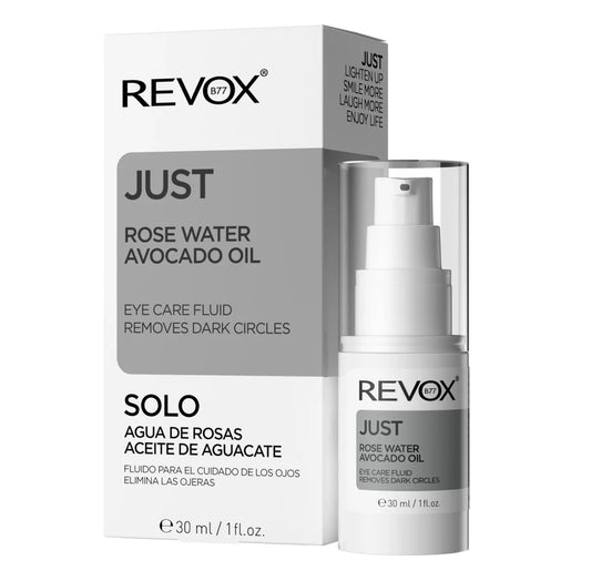 Revox JUST Rose Water Avocado Oil Eye Care Fluid