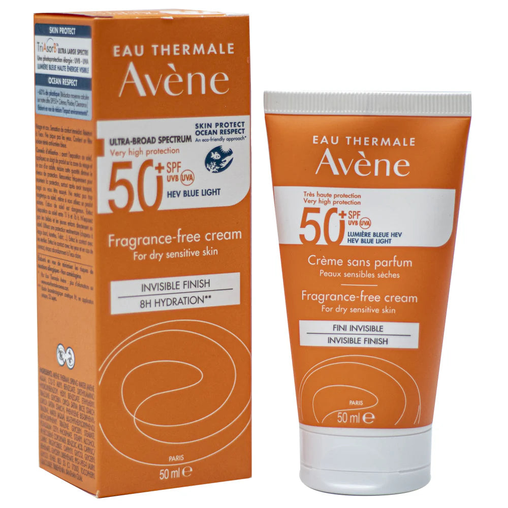 Avène Fragrance - Free Cream SPF 50+ 50 ml