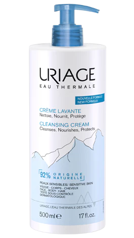 Uriage Eau Thermale Cleansing Cream 500 ml