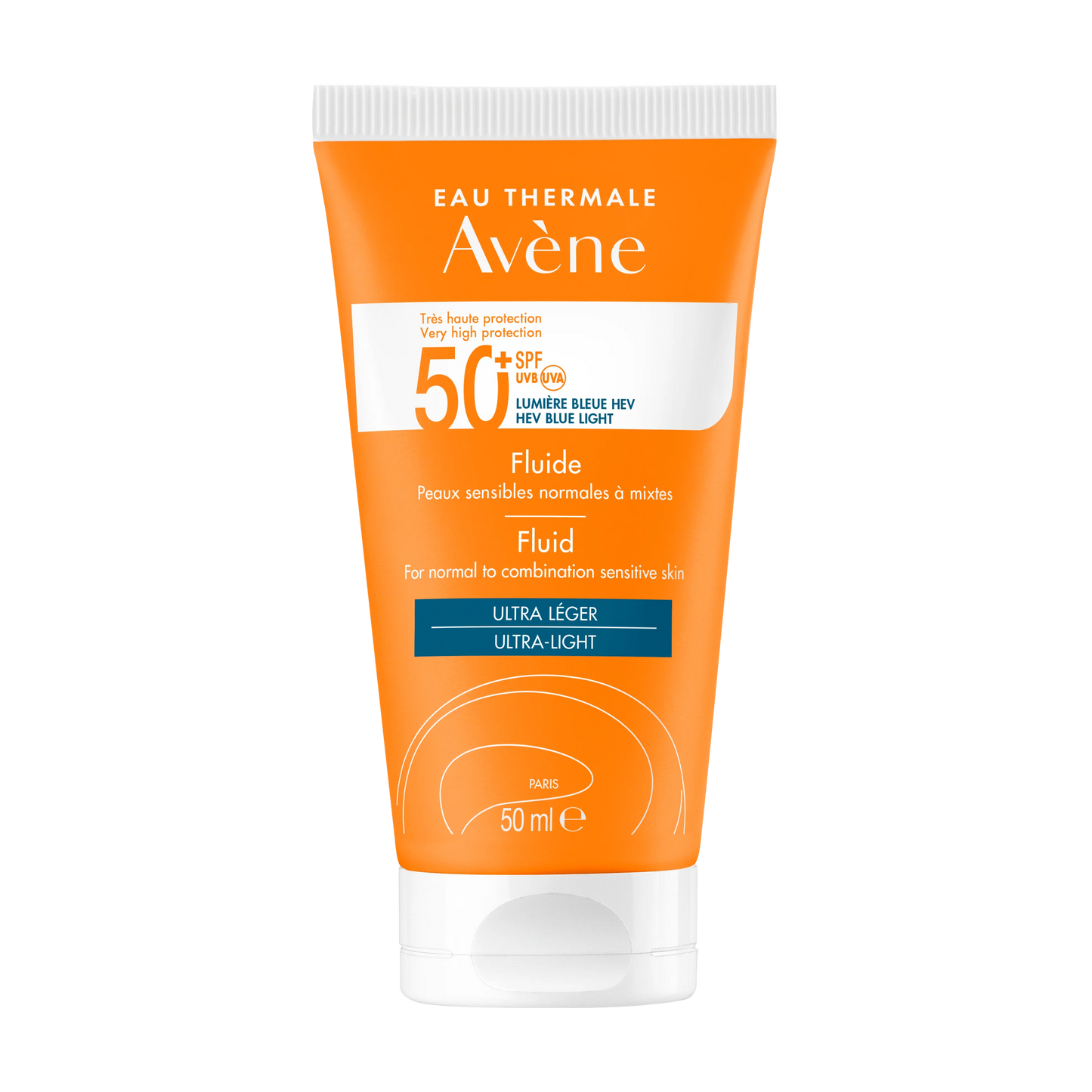 Avène Fluid SPF 50+ Ultra Light 50 ml